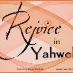 Psalm 33: Rejoice in Yahweh - cswisdom.com